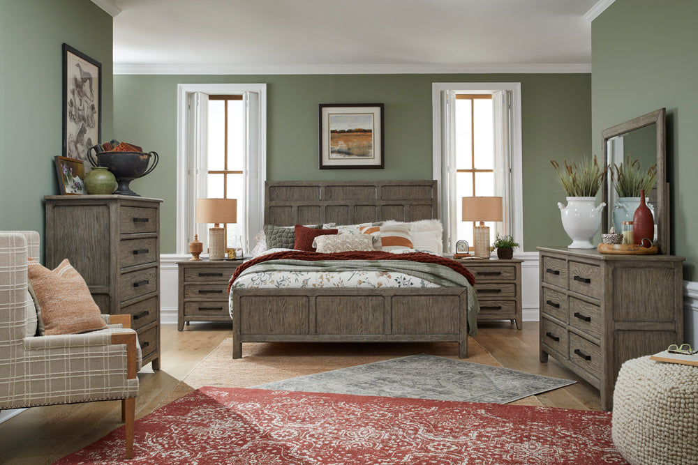 Magnussen - Claremont Smokey Taupe California King Panel Bed - B5942-74 view 6