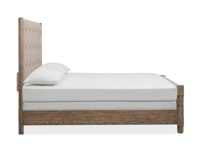 Magnussen - Claremont Smokey Taupe California King Upholstered Panel Bed - B5942-75 view 3
