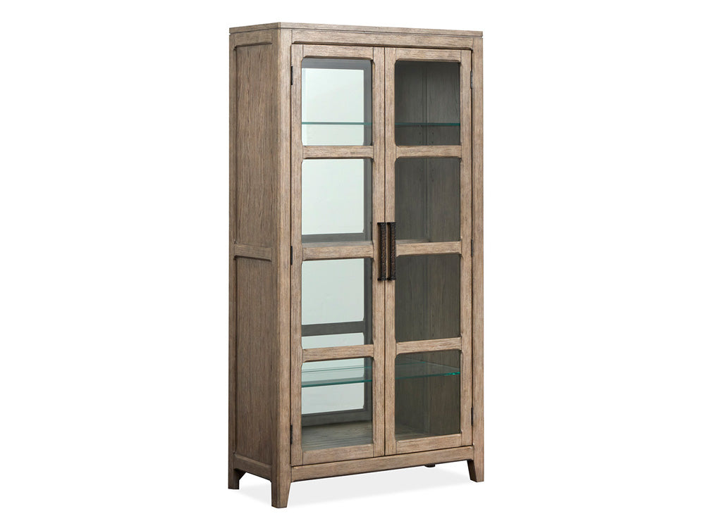 Magnussen - Claremont Smokey Taupe Display Cabinet - D5942-08 view 1