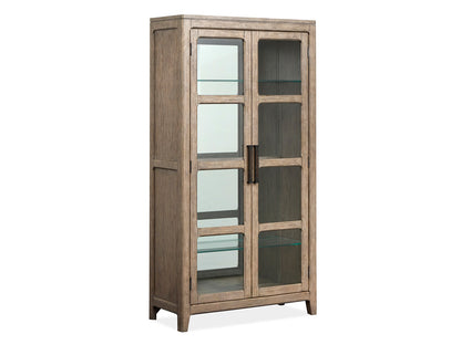Magnussen - Claremont Smokey Taupe Display Cabinet - D5942-08 view 1