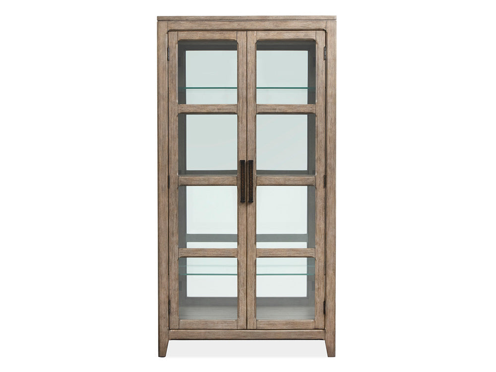 Magnussen - Claremont Smokey Taupe Display Cabinet - D5942-08 view 2