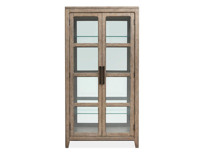 Magnussen - Claremont Smokey Taupe Display Cabinet - D5942-08 view 2