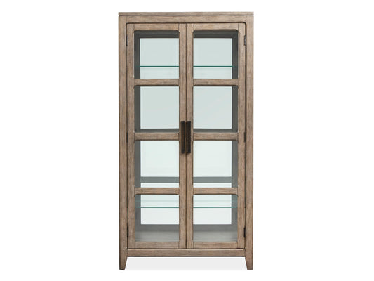 Magnussen - Claremont Smokey Taupe Display Cabinet - D5942-08 view 2