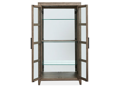Magnussen - Claremont Smokey Taupe Display Cabinet - D5942-08 view 4