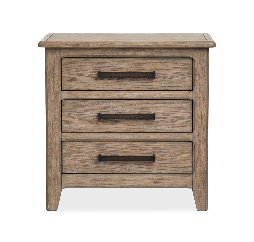 Magnussen - Claremont Smokey Taupe Drawer Nightstand - B5942-01 view 2