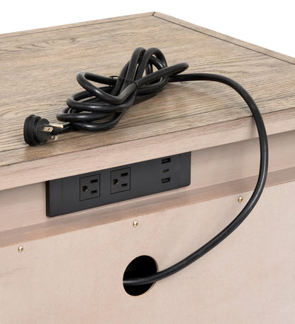 Magnussen - Claremont Smokey Taupe Drawer Nightstand - B5942-01 view 8