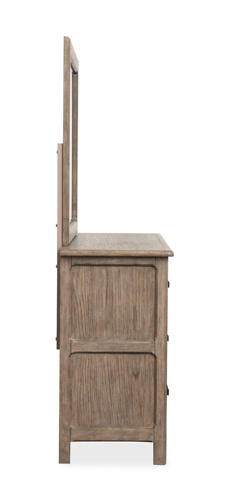 Magnussen - Claremont Smokey Taupe Dresser With Landscape Mirror - B5942-2240 view 3