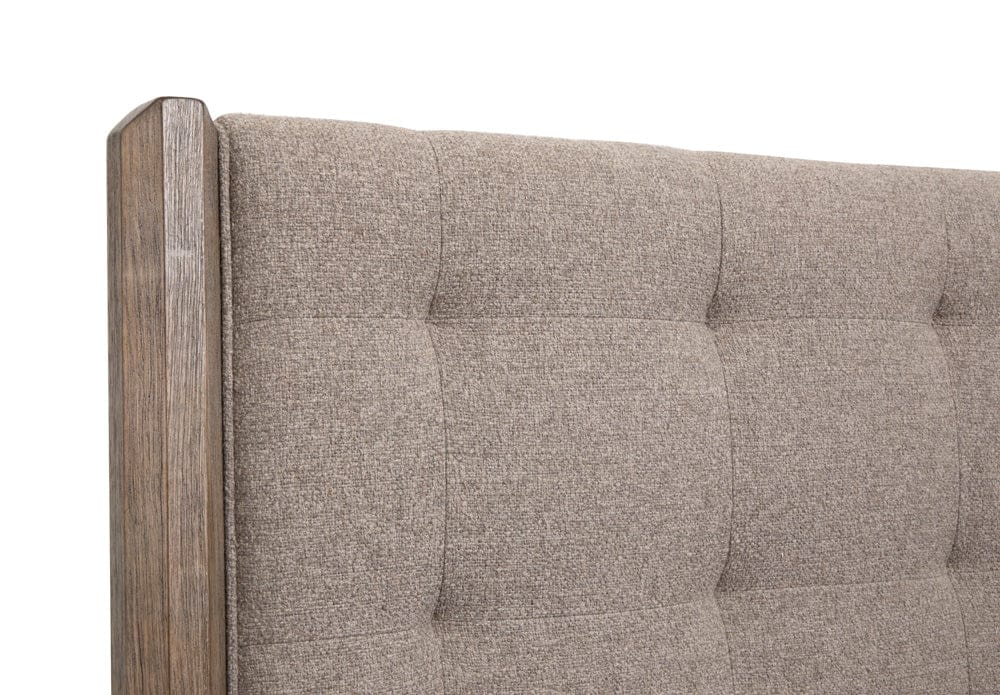Magnussen - Claremont Smokey Taupe Queen Upholstered Panel Bed - B5942-55 view 4