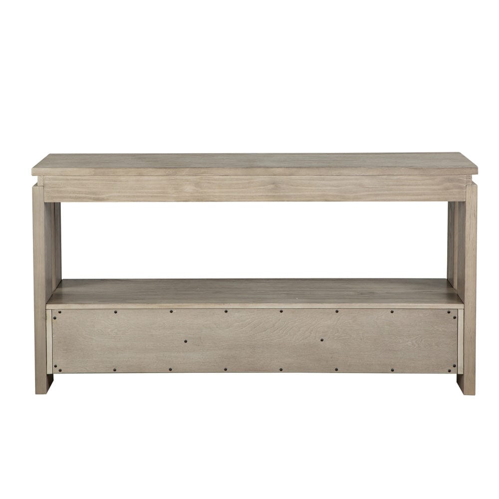 Magnussen - Conrad Stone Harbor Grey Rectangular Sofa Table - T5865-73 view 3