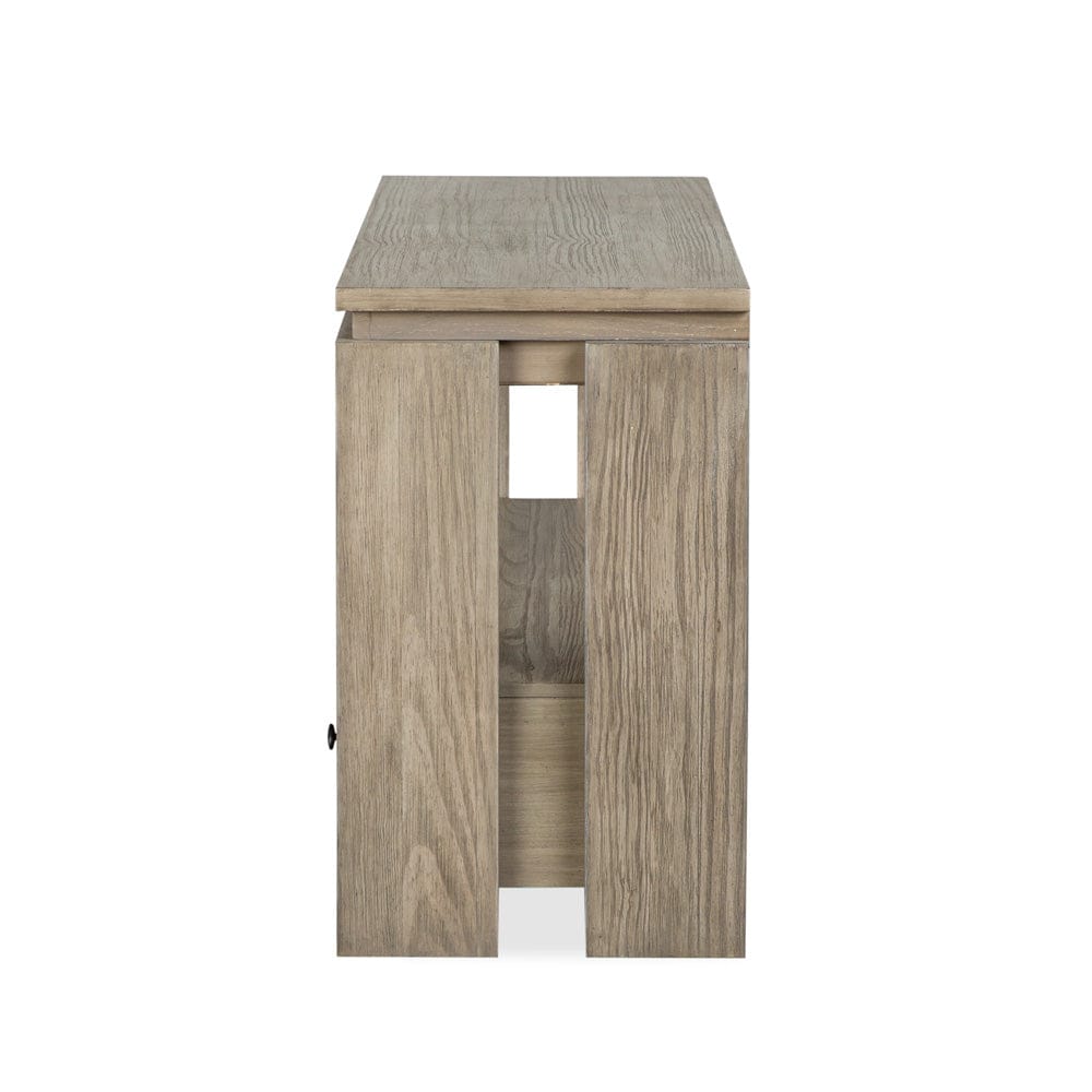 Magnussen - Conrad Stone Harbor Grey Rectangular Sofa Table - T5865-73 view 4