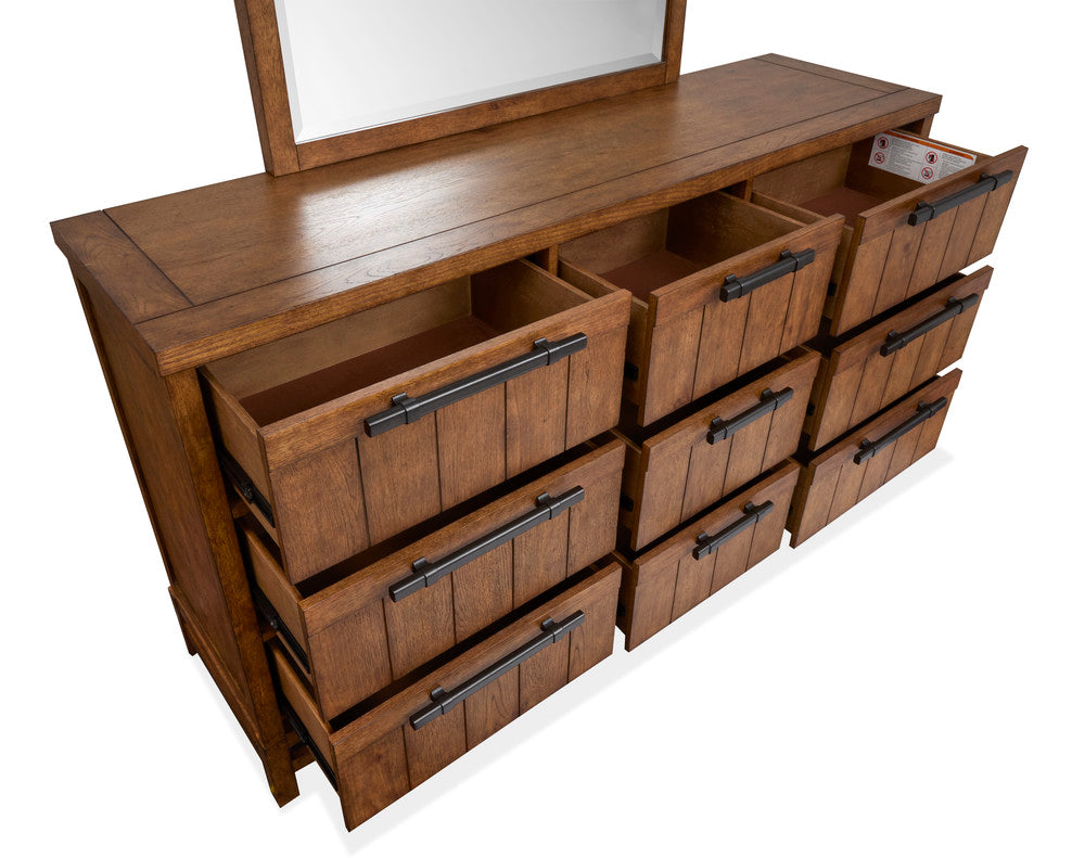 Magnussen - Conway Honey Wheat Drawer Dresser - B6422-20 view 5