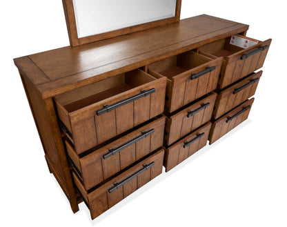 Magnussen - Conway Honey Wheat Drawer Dresser - B6422-20 view 5