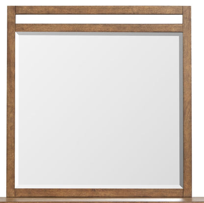 Magnussen - Conway Honey Wheat Portrait Mirror - B6422-42 view 1