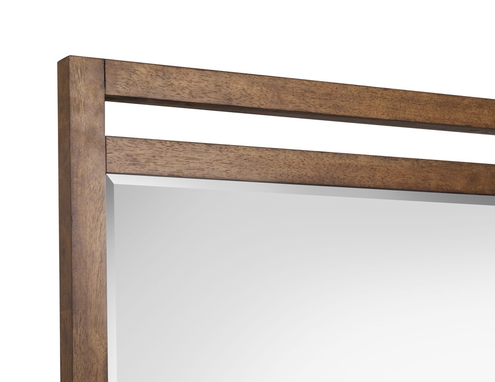 Magnussen - Conway Honey Wheat Portrait Mirror - B6422-42 view 2