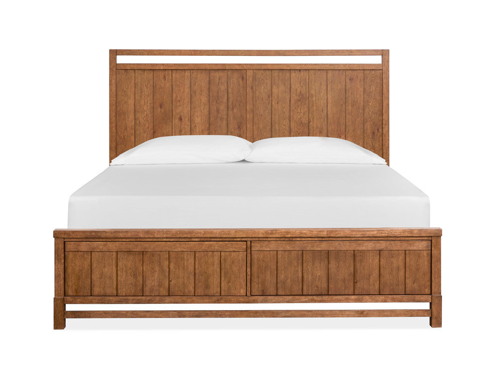 Magnussen - Conway Honey Wheat Queen Panel Bed - B6422-54 view 2