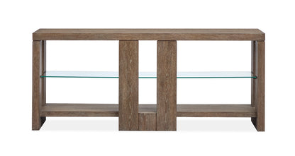 Magnussen - Conway Spiced Brown Console Sofa Table - T6315-86 view 4