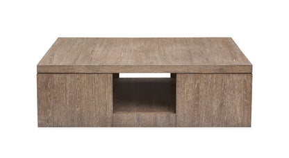 Magnussen - Conway Spiced Brown Square Cocktail Table With Casters - T6315-41 view 4