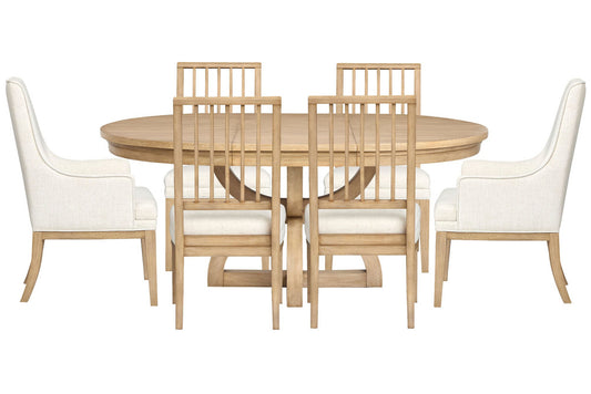 Magnussen - Coventry Honey Maple Extendable 48" Round Dining Table With 4 Side Chairs And 2 Host Chairs - D6480-22-KIT10 view 1