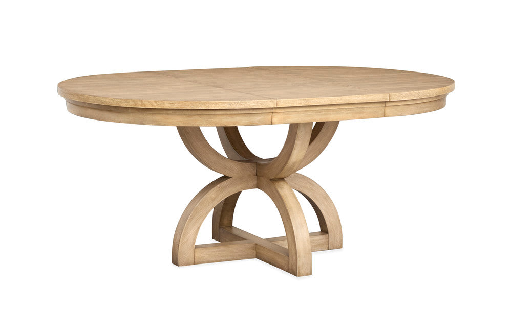 Magnussen - Coventry Honey Maple Extendable 48" Round Dining Table With 4 Upholstered Side Chairs And Buffet - D6480-22-KIT5 view 3