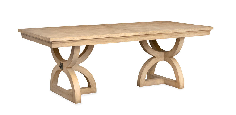 Magnussen - Coventry Honey Maple Extendable Trestle Dining Table With 4 Side Chairs And Buffet - D6480-21-KIT2 view 3
