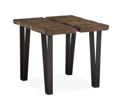 Magnussen - Dartmouth Rectangular End Table in Sawmill - T4904-03 veiw 1