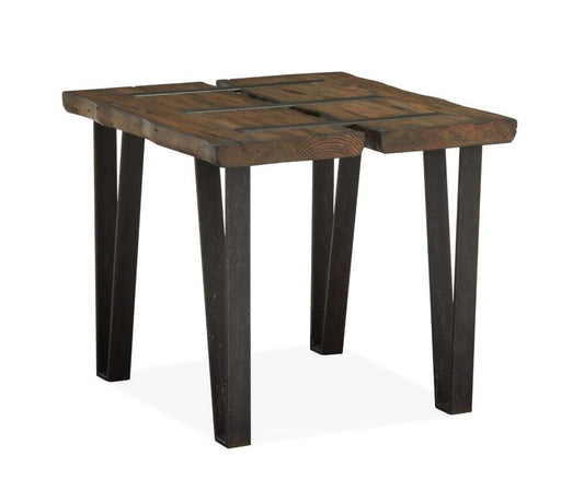 Magnussen - Dartmouth Rectangular End Table in Sawmill - T4904-03 veiw 1