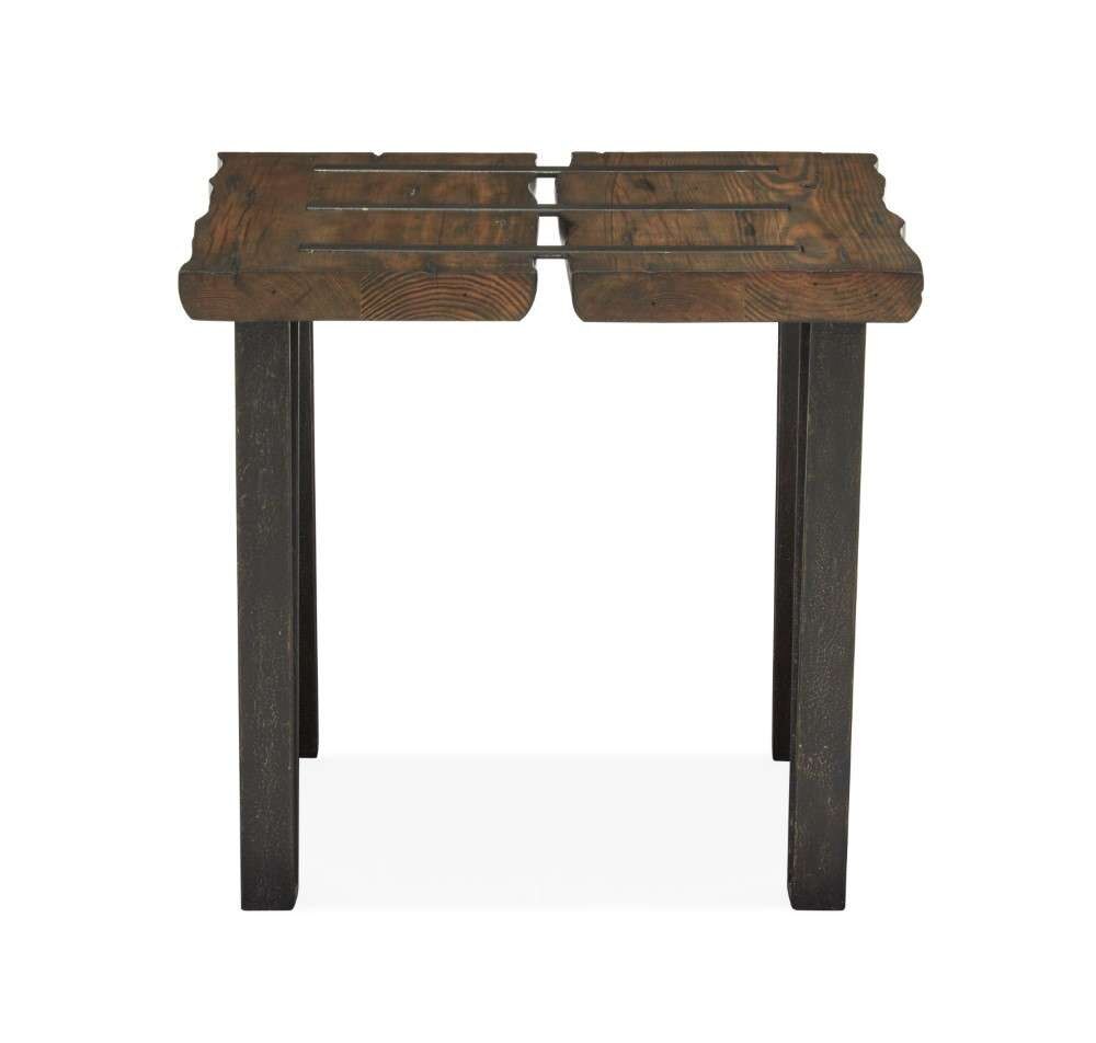 Magnussen - Dartmouth Rectangular End Table in Sawmill - T4904-03 veiw 2