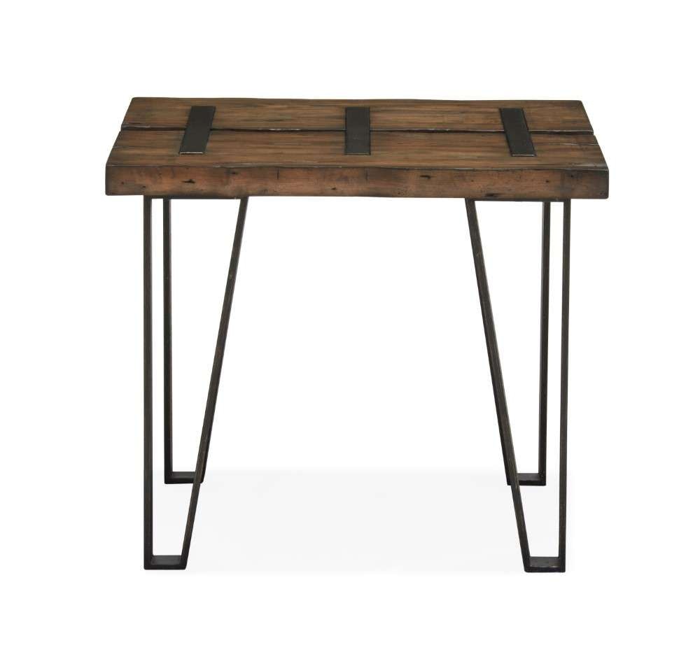 Magnussen - Dartmouth Rectangular End Table in Sawmill - T4904-03 veiw 3