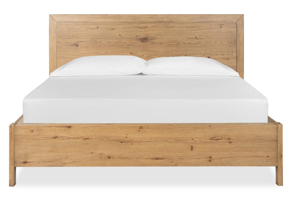 Magnussen - Davenport Rustic Caramel California King Panel Bed - B6309-74 view 2