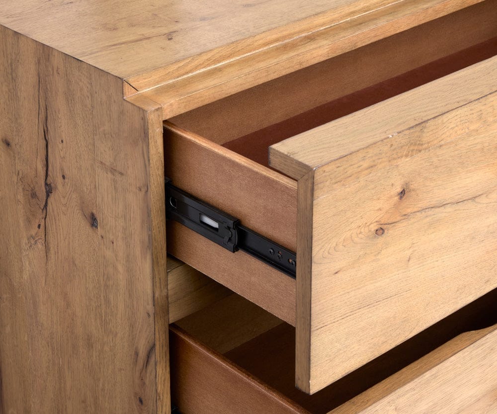 Magnussen - Davenport Rustic Caramel Double Drawer Dresser - B6309-22 view 7