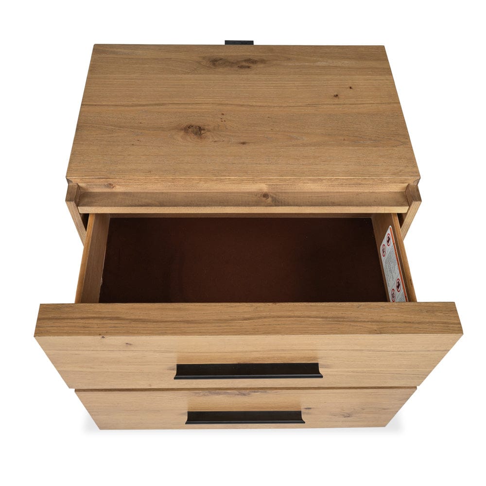 Magnussen - Davenport Rustic Caramel Drawer Nightstand - B6309-01 view 9