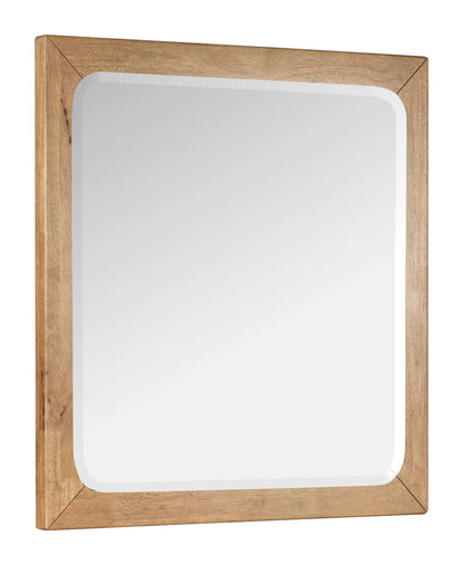 Magnussen - Davenport Rustic Caramel Portrait Mirror - B6309-42 view 1