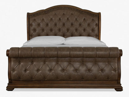 Magnussen - Durango Willadeene Brown California King Upholstered Sleigh Bed - B5133-72 view 2