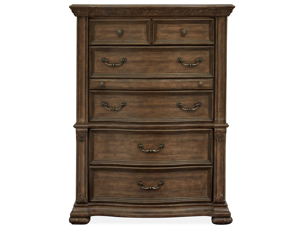 Magnussen - Durango Willadeene Brown Drawer Chest - B5133-10 view 2