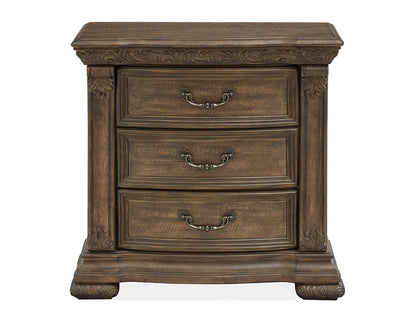 Magnussen - Durango Willadeene Brown Drawer Nightstand - B5133-01 view 2