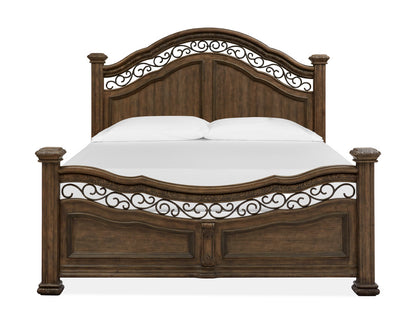 Magnussen - Durango Willadeene Brown King Panel Bed - B5133-64 view 2