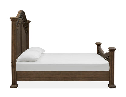 Magnussen - Durango Willadeene Brown Queen Panel Bed With 2 Nightstands - B5133-54-KIT2 view 4