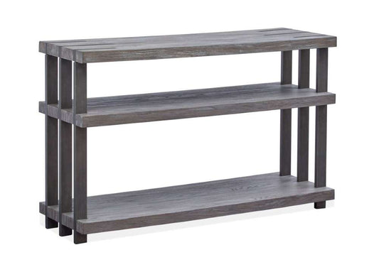 Magnussen - Eldridge Rectangular Sofa Table in Weathered Gravel - T4917-73 veiw 1