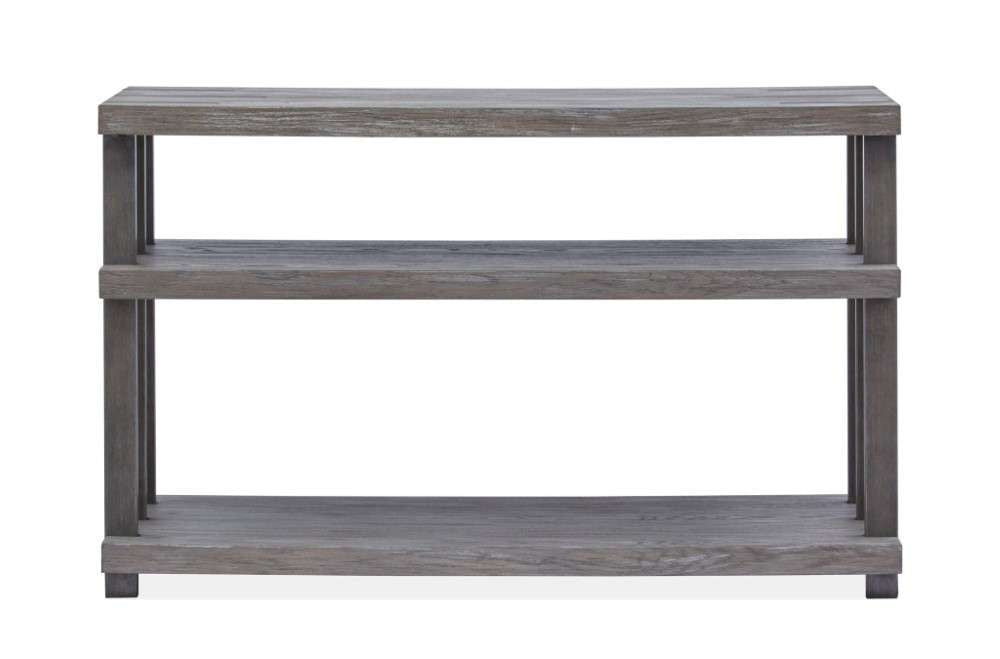 Magnussen - Eldridge Rectangular Sofa Table in Weathered Gravel - T4917-73 veiw 2