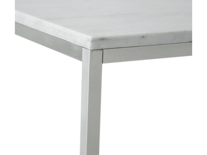 Magnussen - Esme White Marble And Brushed Nickel Rectangular Cocktail Table - T5763-43 view 6