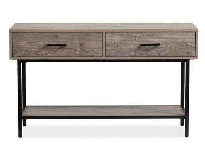 Magnussen - Fenwick Whitetail Brown And Smoke Glass Rectangular Sofa Table - T5962-73 view 2