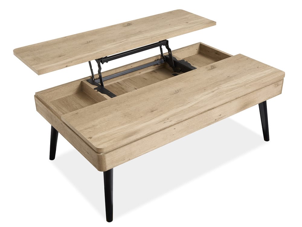 Magnussen - Fletcher Driftwood Lift Top Storage Cocktail Table - T5864-50 view 5