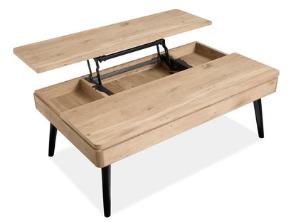 Magnussen - Fletcher Driftwood Lift Top Storage Cocktail Table - T5864-50 view 5