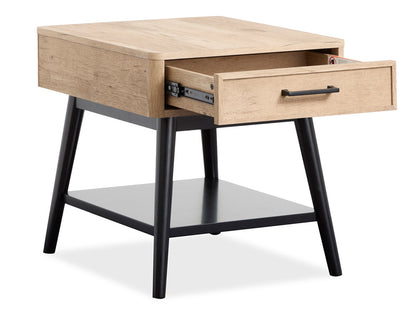 Magnussen - Fletcher Driftwood Rectangular End Table - T5864-03 view 6