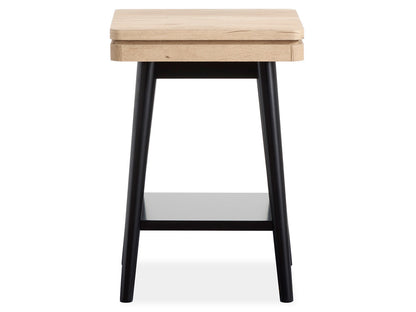 Magnussen - Fletcher Driftwood Square Accent Table - T5864-33 view 3