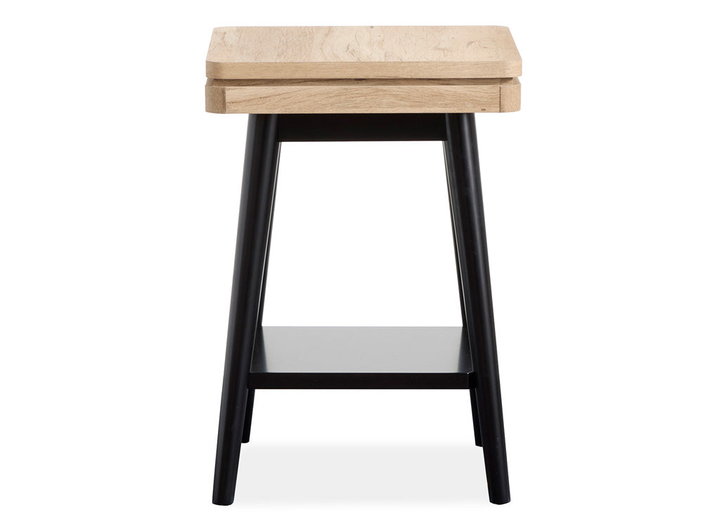 Magnussen - Fletcher Driftwood Square Accent Table - T5864-33 view 4