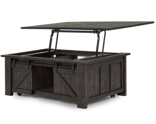 Magnussen - Garrett Rectangular Lift-Top Cocktail Table with Casters - T3778-50 veiw 2