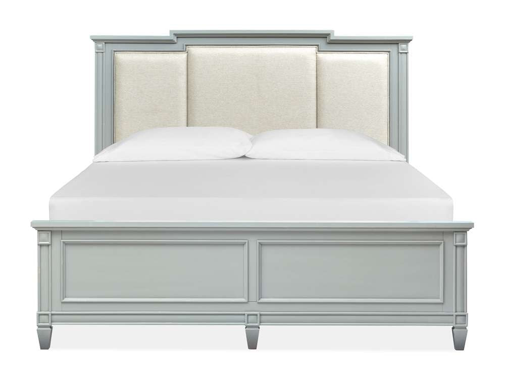 Magnussen - Glenbrook Complete King Panel Bed w/Upholstered Headboard - B5668-65 veiw 1