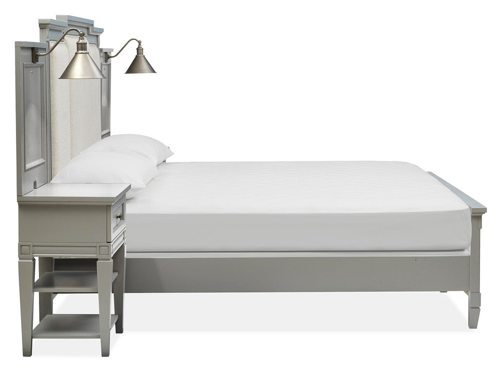 Magnussen - Glenbrook Pebble California King Upholstered Wall Bed - B5668-75B view 3