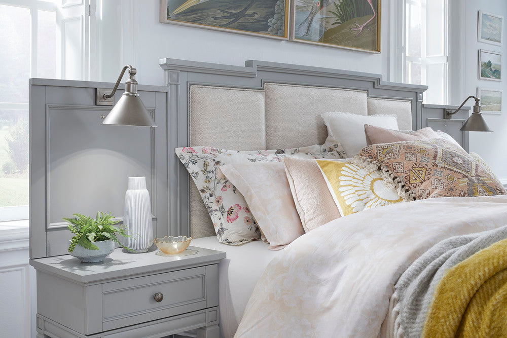 Magnussen - Glenbrook Pebble California King Upholstered Wall Bed - B5668-75B view 4
